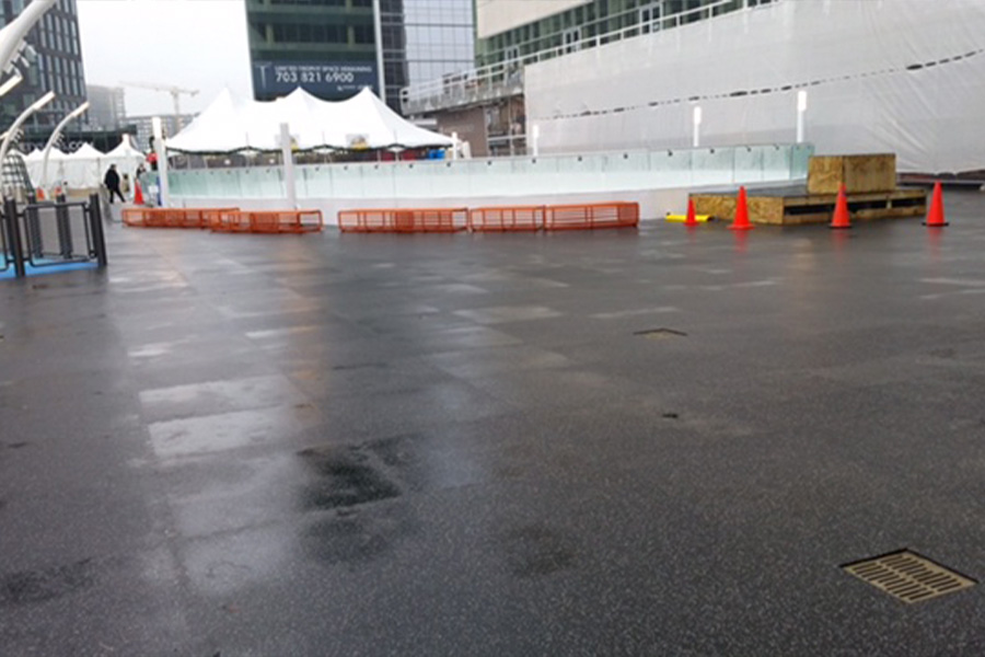 Rubber residential flooring